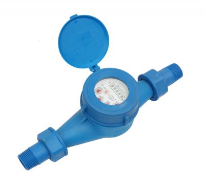 Rotatory wing dry cold water meter