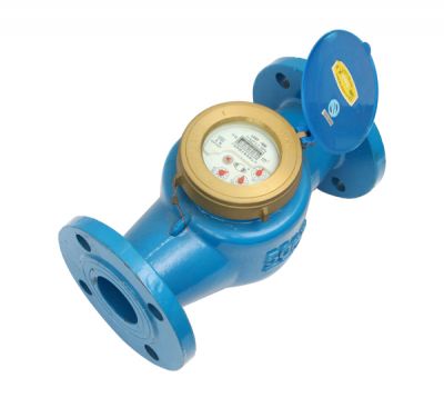 Rotor wet type water meter E-type semi-liquid seal