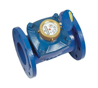Detachable spiral type dry type water meter
